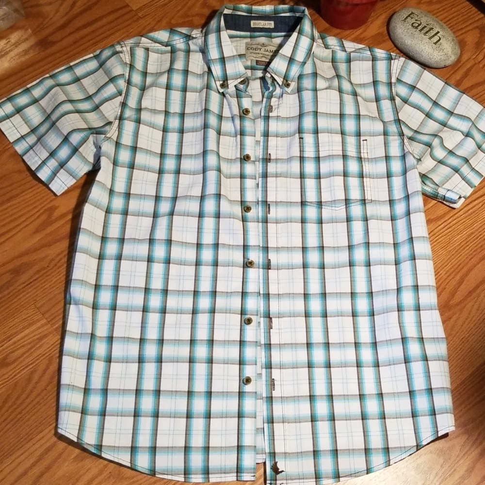 Cody james button down shirt med‎